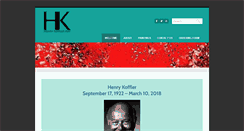 Desktop Screenshot of henrykofflerart.com